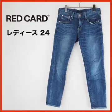 A3621*RED CARD*스키니 팬츠*데님*스트레치*24*S*네이비