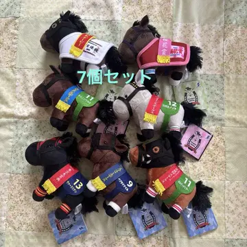 서러브레드 컬렉션 7종 세트 마스코트 볼 체인