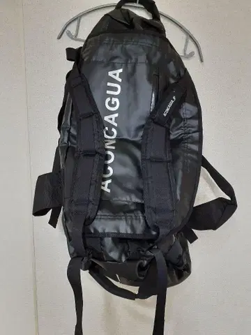 ACONCAGUA 블랙 보스턴 백 백팩