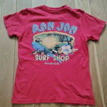 RON JON SURF SHOP 반팔 티셔츠 빨간색 론존 헤이세이 갸루