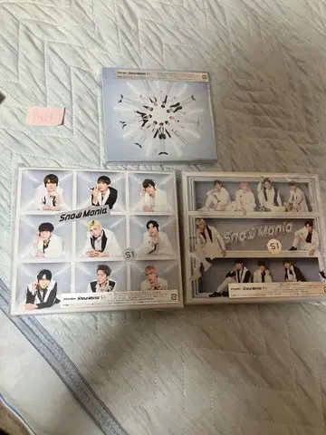 SnowMan SnowMania 3 형태 세트 CD Blu-ray