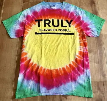 TRULY FLAVORED VODKA 타이다이 티셔츠 주류 알코올 음료