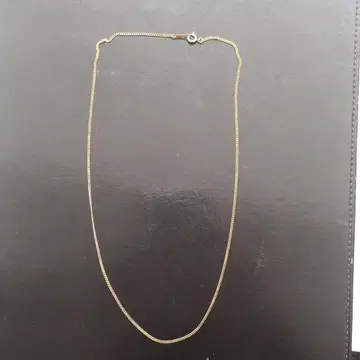 골드 컬러 실버 925 스네이크 체인 목걸이 약 45cm