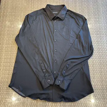 엠포리오 아르마니 긴팔 셔츠 2XL 그레이 블랙