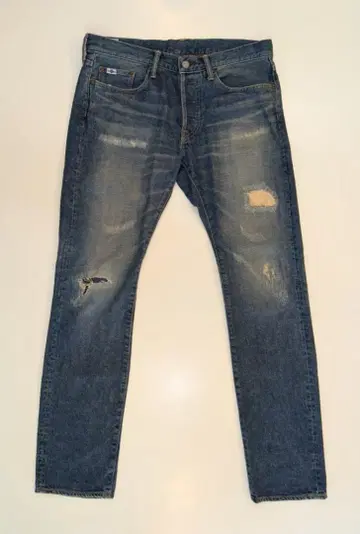 STUDIO D'ARTISAN 데님 팬츠 수리 가공 D1682B 34