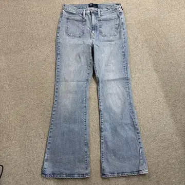 GAP 와이드 데님 아이스 블루