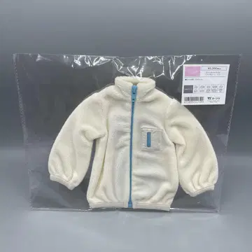 미개봉 인형용 천사의 옷 플리스 자켓 미니 아이보리
