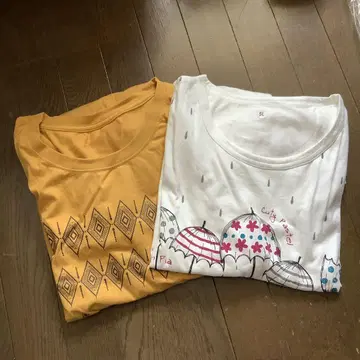 빅 사이즈 티셔츠 새상품 2장 세트