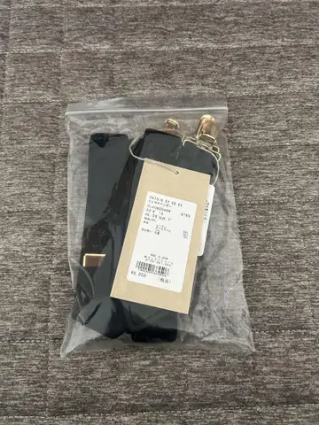 택 포함 새상품 캘런솔로지 서스펜더 골드 블랙