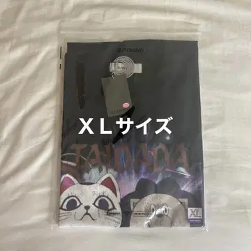 계속 한밤중이면 좋을 텐데. TAIDADA 빈티지 티셔츠 XL 블랙