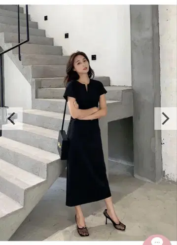 벌스데이 바쉬 롱 원피스 블랙 M