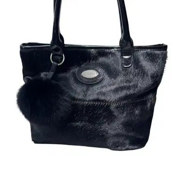 FURLA 훌라 핸드백 블랙 퍼