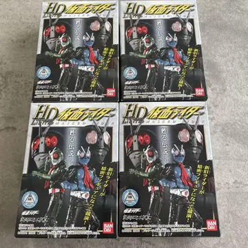HD 가면라이더 피규어 4개 세트