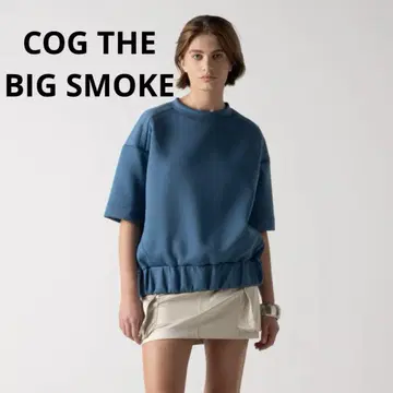 COG THE BIG SMOKE HILLARY TOP 틸 블루