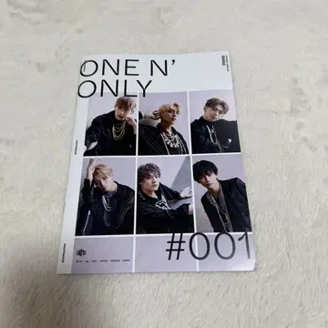 ONE N' ONLY 팬클럽 뉴스레터 사진집 001 원엔