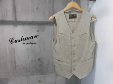 Cushman 쿠시맨 1940년대 린넨 매트 베스트 LOT21823