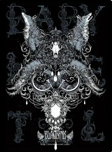 2XL 사이즈 BABYMETAL INVERTED MIRROR TEE