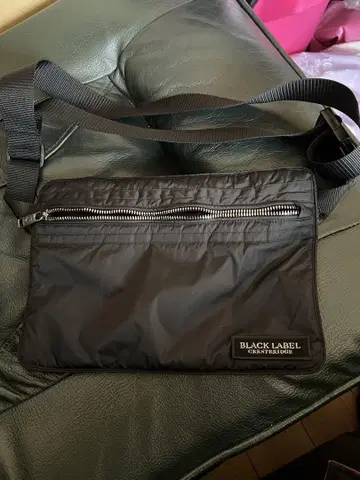 BLACK LABEL 숄더백 블랙