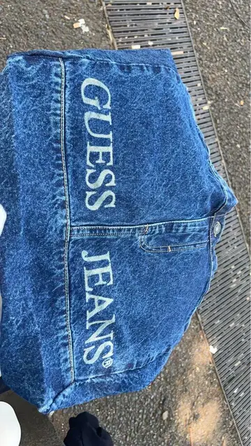 GUESS 데님 백