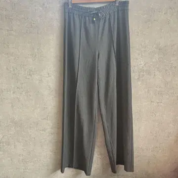 자라 다크 그레이 와이드 레그 슬랙스 M