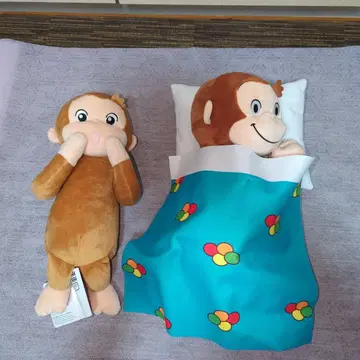 오자루의 조지 봉제 인형 2개 세트
