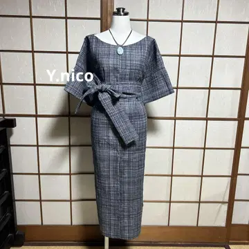 LL 유카타 리메이크 새상품 옷감 남자 유카타 심플한 넉넉한 원피스