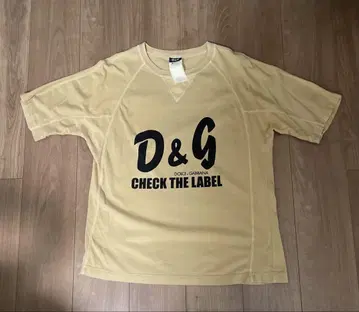90년대~00년대 레어 올드 D&G 티셔츠 이탈리아제