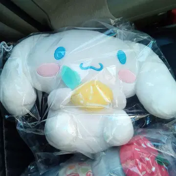 레몬 모티브의 시나모롤 복권 봉제 인형