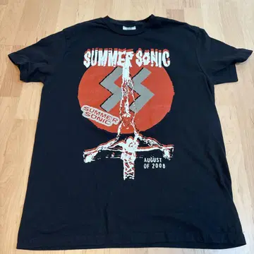 SUMMER SONIC 2008 티셔츠 M 사이즈
