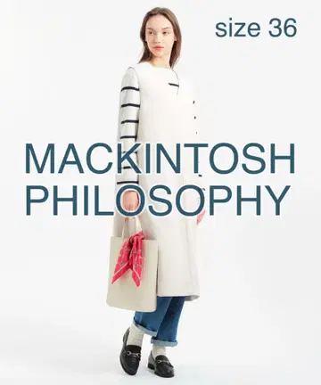 MACKINTOSH PHILOSOPHY 슬리브리스 원피스 36