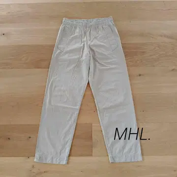 MHL. 코튼 린넨 팬츠 사이즈 2