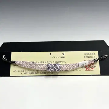 여름 아이템 레이스 교토 스이아라시 공방 제작 여성용 마그넷 겉옷 끈 H