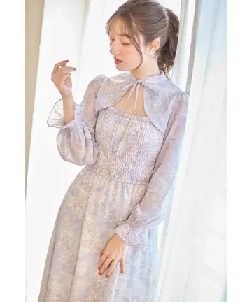 토코 클로젯 롱 원피스 보라색