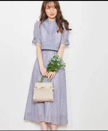 Noela 플라워 레이스 셋업 원피스