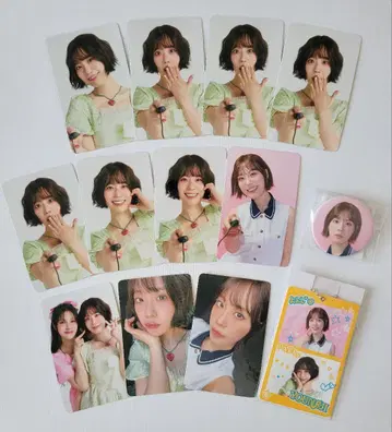 KARA 요니 사진 카드 캔뱃지 2컷 사진