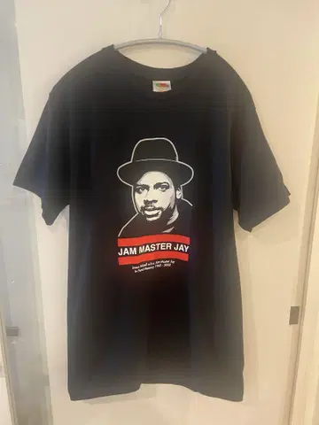 RUN DMC 잼 마스터 제이 티셔츠