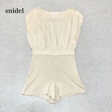 스나이델 올인원(F) 니트 숏팬츠 스트레치 내추럴