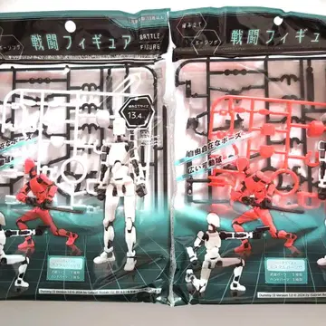 즉시 구매 OK 품절 전투 피규어 BATTLE FIGURE 빨흰 세트