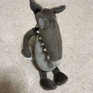 택 포함 새상품 Ma peluche Loup nue 늑대 봉제 인형