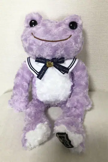 개구리 피클스 봉제 인형 파보리 퍼플 빅