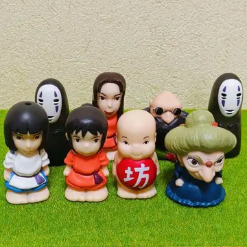 스튜디오 지브리 센과 치히로의 행방불명 손가락 인형 8종 세트