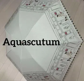타임세일 Aquascutum 런던 걸 접기 양산 차광율 99.99%