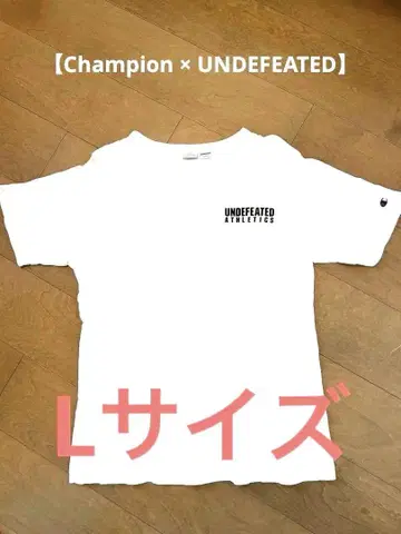 UNDEFEATED 챔피온 티셔츠 LARGE