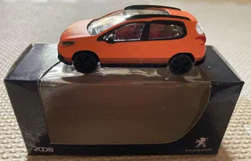 PEUGEOT 2008 미니카 오렌지 컬러
