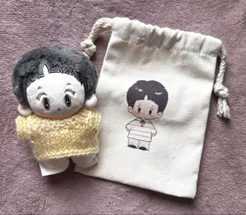 BTS JIN 마스타님 봉제 인형 10cm