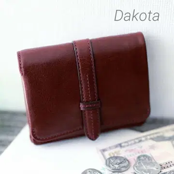 Dakota 다코타 지갑 클랩튼 동전 지갑이 있는 두겹 지갑