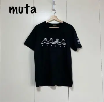 muta 블랙 티셔츠 XL MARINE