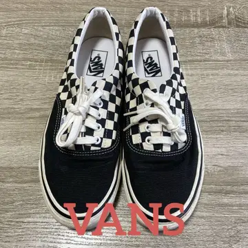[중고] 28cm VANS 반스 ERA 95 DX 화이트 블랙 체커