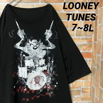 LOONEY TUNES 타즈마니안 데빌 무비 애니메이션 반팔 티셔츠