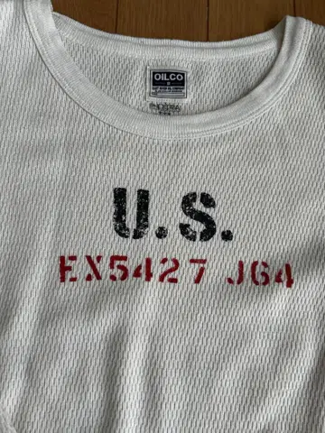 OILCO 메쉬 긴팔 티셔츠 U.S. EX5427 J64
